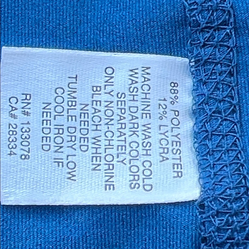 Lucky In Love Teal Blue Mesh Side pocket Tennis Pickleball Skort Women's Size S - Picture 6 of 6